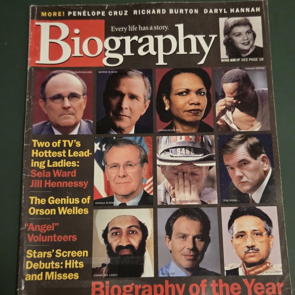 Magazine - Entertainment & Celebrity Publication Biography Of The Year 2002 - Picture 1 of 11